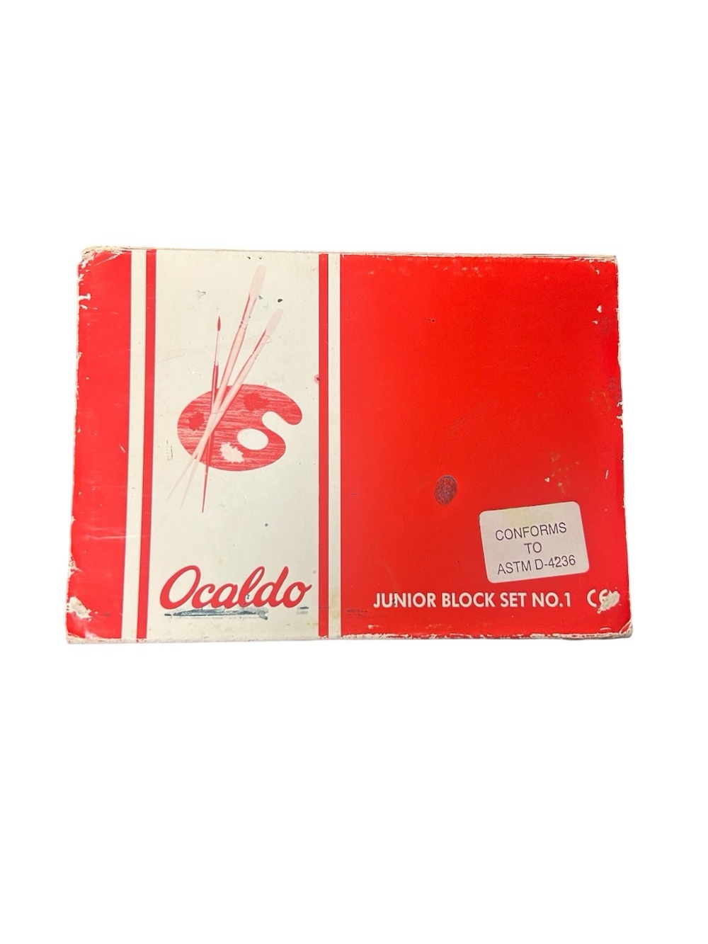Vintage Ocaldo Junior Water Color Set Multiple Colors in Box